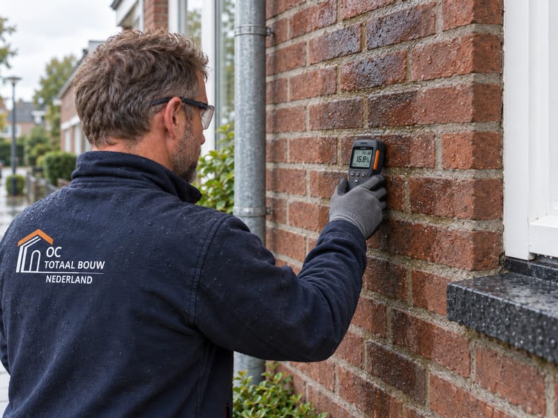 Doorslaand vocht in de buitenmuur: oorzaken, herkennen en oplossen
